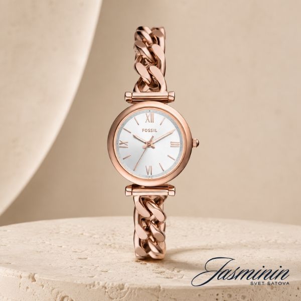 Ženski sat Fossil ES5330 Carlie Mini Rose Gold Tone